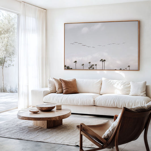 Birds over Palms 5301