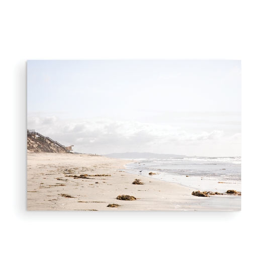 Fine Art photograph of Solana Beach with sand and waves