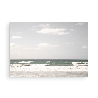 Photo of green blue ocean waves