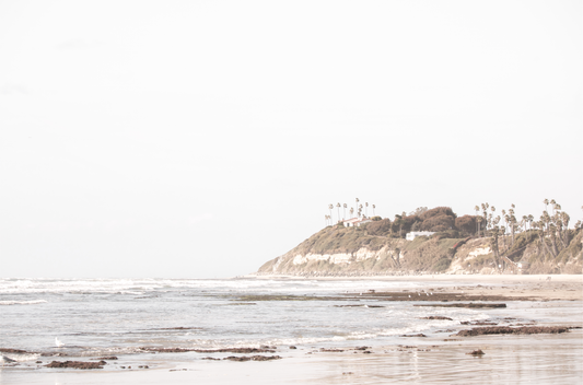 Fine Art photograph of 
Swamis Beach