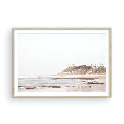 Framed Fine Art photograph of 
Swamis Beach