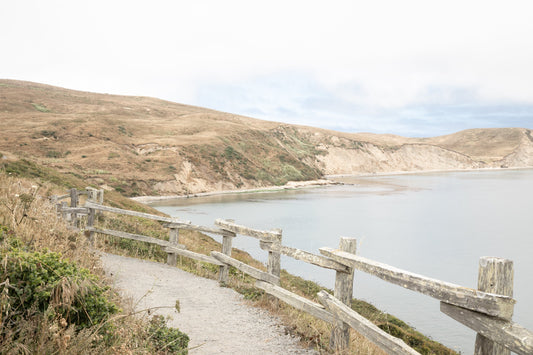 Photography by Salt Creek Prints of: Drakes Bay 7372, The trail around Drakes Bay, Point Reyes, California.